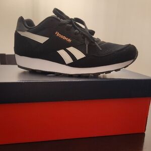 Reebok Classic Black and White Trainers